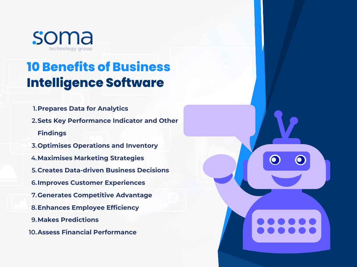 Benefits of business intelligence software