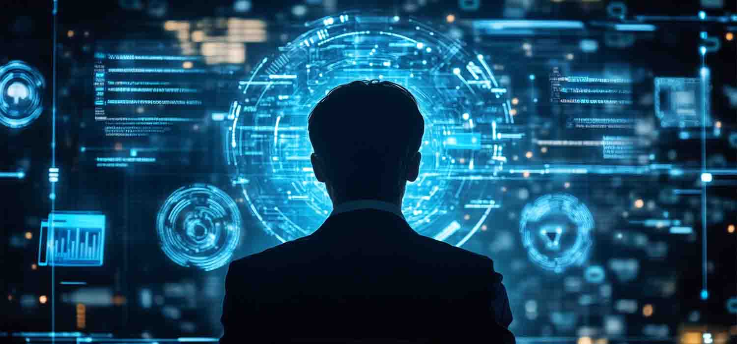 Business owner reviewing cybersecurity tips to prevent data breaches